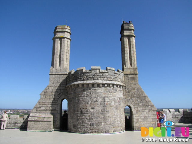 SX09156 South Terrace of Castle on St Michael's Mount